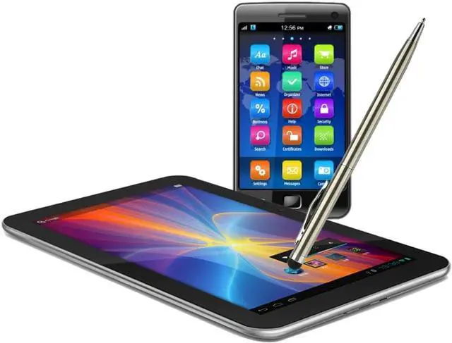 Alt view image 4 of 7 - Stylus Pen 10pcs Universal 2 in 1 Capacitive Stylus Ballpoint Pen for iPad,iPhone,Samsung,HTC,Kindle,Tablet,All Capacitive Touch Screen Device