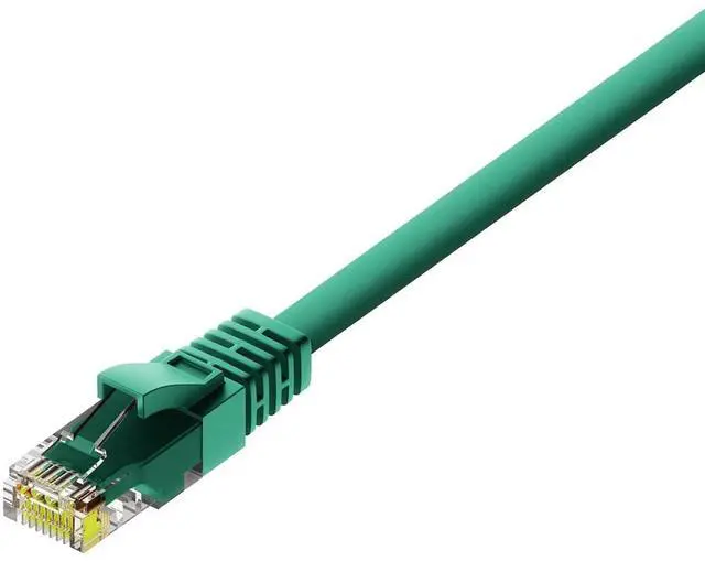 Alt view image 5 of 5 - Cat 6 Ethernet Cable - 2 Pack Cat6 Cables Green - Snagless Internet Cable Pure Copper Computer Network Patch Cord UL Listed, 26AWG - Includes Cable Ties