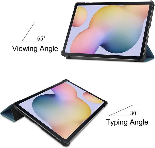 Alt view image 5 of 7 - Case for Samsung Galaxy S8 / Tab S7 11 inch Slim Protective Leather Cover for Galaxy Tab S8 S7 11 inch Model SM-X700 / SM-X706 / SM-T870 / SM-T875 Tablet