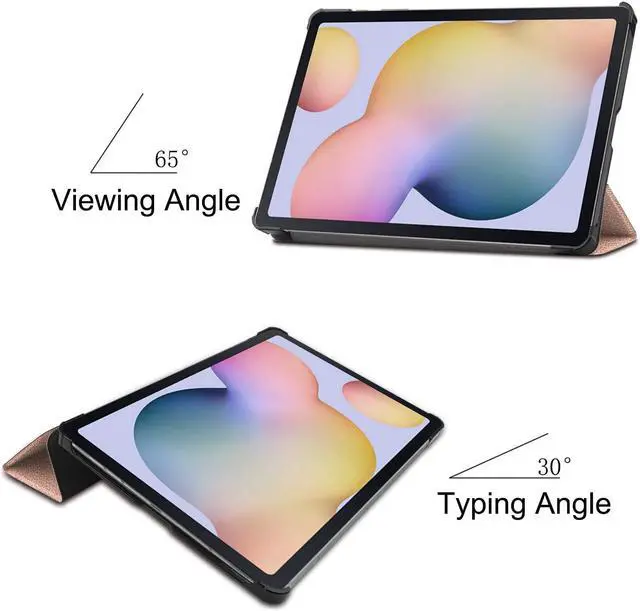 Alt view image 3 of 7 - Case for Samsung Galaxy S8 / Tab S7 11 inch Slim Protective Leather Cover for Galaxy Tab S8 S7 11 inch Model SM-X700 / SM-X706 / SM-T870 / SM-T875 Tablet