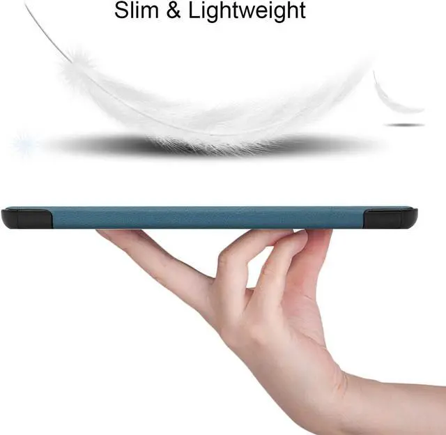 Alt view image 6 of 7 - Case for Samsung Galaxy S8 / Tab S7 11 inch Slim Protective Leather Cover for Galaxy Tab S8 S7 11 inch Model SM-X700 / SM-X706 / SM-T870 / SM-T875 Tablet