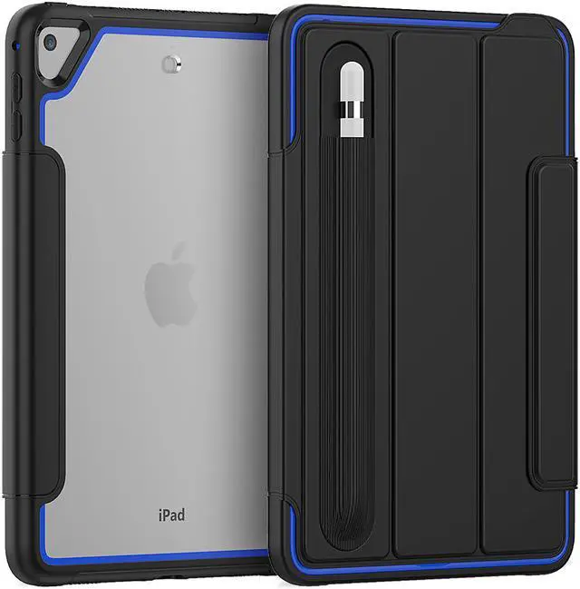 Main image of iPad Mini 5 Case iPad Mini 4 Case Smart Protective Cover Auto Sleep Wake with Stylus Holder Three Layer Drop Protection Heavy Duty Stand Case for iPad Mini 5th / 4th Generation