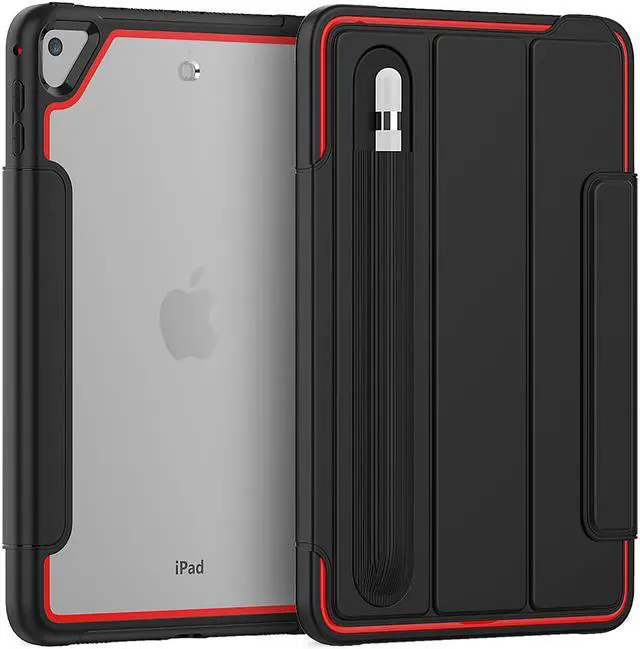 Main image of iPad Mini 5 Case iPad Mini 4 Case Smart Protective Cover Auto Sleep Wake with Stylus Holder Three Layer Drop Protection Heavy Duty Stand Case for iPad Mini 5th / 4th Generation