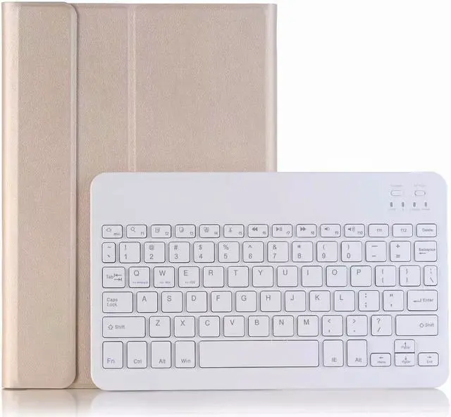 Alt view image 7 of 7 - Huawei MatePad T8 8.0 inch Keyboard Case PU Leather Tablet Cover with Detachable Bluetooth Keyboard for for Huawei Matepad T8 Model Kobe2-L03 KOB2-L09 2020