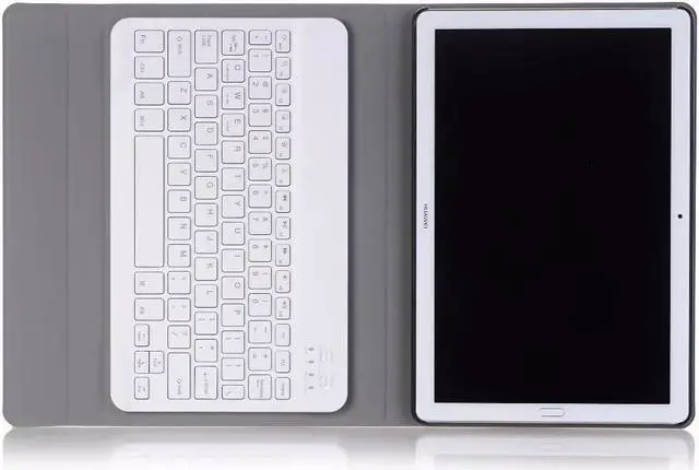 Alt view image 5 of 7 - Huawei MatePad T8 8.0 inch Keyboard Case PU Leather Tablet Cover with Detachable Bluetooth Keyboard for for Huawei Matepad T8 Model Kobe2-L03 KOB2-L09 2020