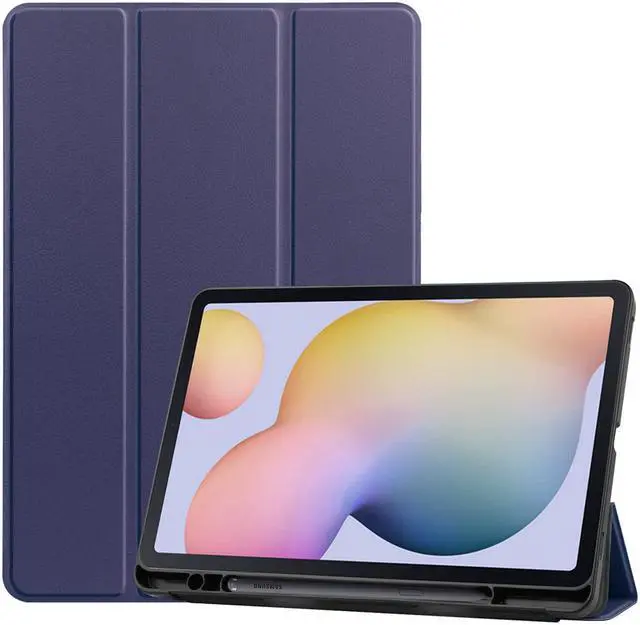 Main image of Galaxy Tab S8 Plus / S7 FE / S7 Plus Case with S Pen Holder [SM-X800/X806/T730/T736B/T970/T975] - Shockproof Stand Folio Case for Samsung Tab S8+ 2022/S7 FE 2021/S7 Plus 2020 12.4" Tablet