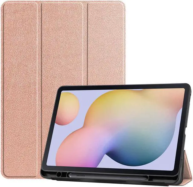 Main image of Galaxy Tab S8 Plus / S7 FE / S7 Plus Case with S Pen Holder [SM-X800/X806/T730/T736B/T970/T975] - Shockproof Stand Folio Case for Samsung Tab S8+ 2022/S7 FE 2021/S7 Plus 2020 12.4" Tablet