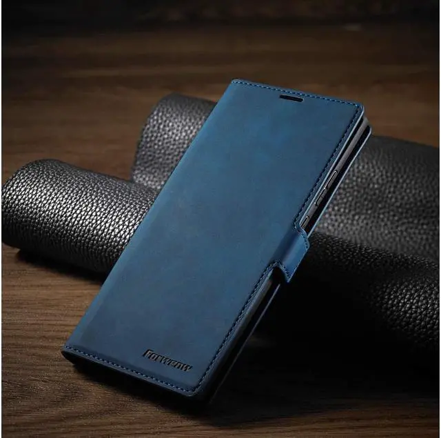 Alt view image 5 of 5 - Samsung Galaxy Note 20 5G Case Premium PU Leather Cover TPU Bumper with Card Holder Kickstand Hidden Magnetic Adsorption Shockproof Flip Wallet Case for Samsung Galaxy Note 20 5G