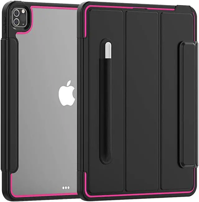 Main image of iPad Pro 12.9 inch Case 2020 2018 with Stand / Pencil Holder, Auto Wake/Sleep - Support Pencil Wireless Charging - Smart Protective Cover for iPad Pro 12.9 inch 2020 2018