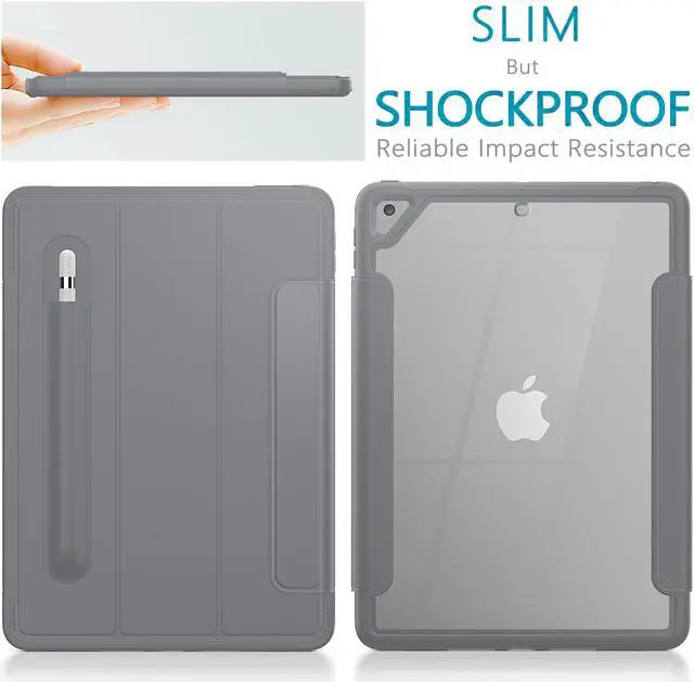 Alt view image 7 of 7 - New iPad 9.7 inch 2017 2018 Case iPad 5th 6th Generation Case Smart Magnetic Auto Sleep Wake Stand Cover