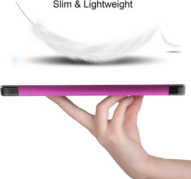 Alt view image 5 of 7 - Case for New iPad Air 5 Air 4 10.9 Inch 2022 2020 5th 4th Generation with Pencil Holder, Lightweight Soft TPU Back and Trifold Smart Protective Cover with Auto Sleep/ Wake