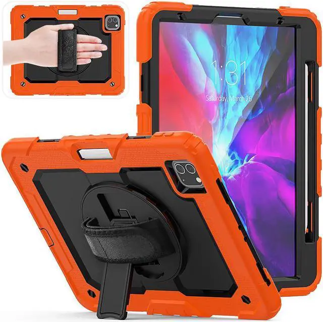 Main image of Case for iPad Air 5 / Air 4 10.9 inch 2022 2020 and iPad Pro 11 inch 2021 2020 2018 with 360 Degree Rotating / Shoulder Strap Protective Cover