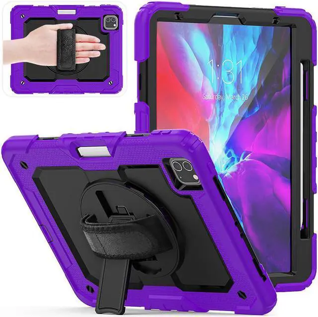 Main image of Case for iPad Air 5 / Air 4 10.9 inch 2022 2020 and iPad Pro 11 inch 2021 2020 2018 with 360 Degree Rotating / Shoulder Strap Protective Cover
