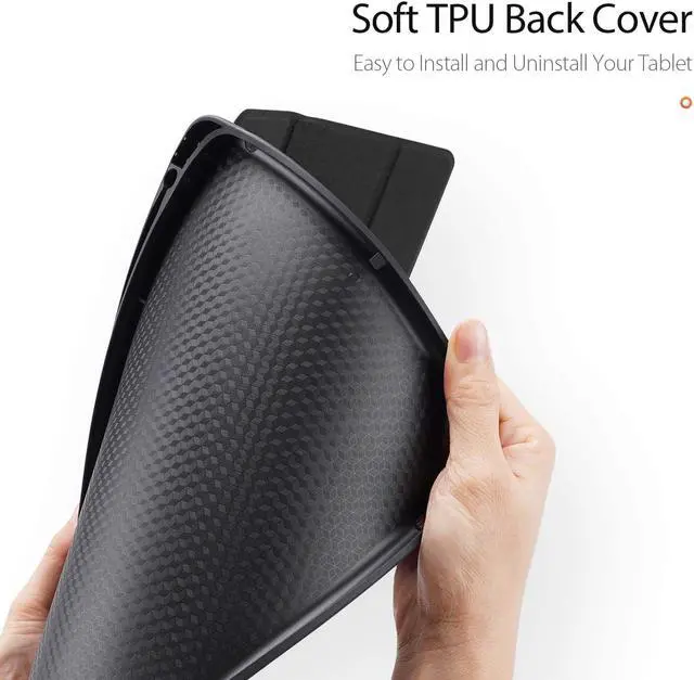 Alt view image 6 of 7 - Case for Samsung Galaxy Tab A7 10.4 Inch 2020 Release Trifold Protective Stand Cover for 10.4 Inch Samsung Galaxy A7 2020 Tablet with Multi Viewing Angle & Anti-Slip