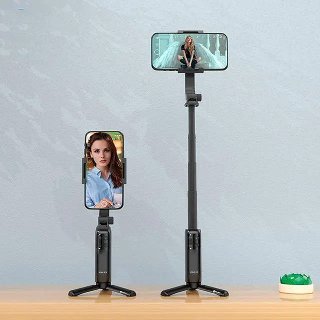 Alt view image 5 of 7 - Gimbal Stabilizer for Smartphone Vimble One Anti-Shake Foldable Gimbal Handheld Selfie Stick Tripod for iPhone Android with 18cm Extensional Stick, Vlog YouTube Live Video TikTok
