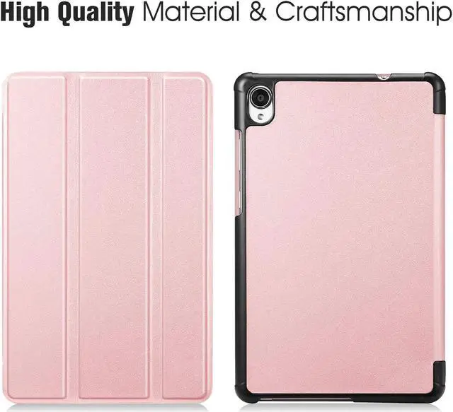 Alt view image 6 of 7 - Case for Lenovo Tab M8 / Smart Tab M8 / Tab M8 FHD - Lightweight Slim Shell Stand Cover for Lenovo Tab M8-HD TB-8505F / TB-8505X 2019 8.0 Inch Tablet