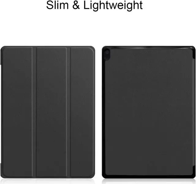 Alt view image 2 of 6 - Case for Lenovo Tab E10 ( TB-X104F ) Slim Lightweight Tri fold Stand Cover Case for Lenovo Tablet 2018 Tab E 10 10.1 Inch Display