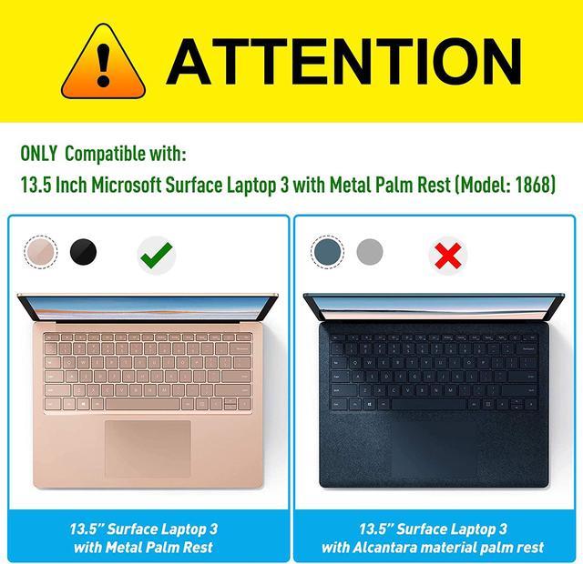 Protective Case for Microsoft Surface Laptop 3 13.5 inch with