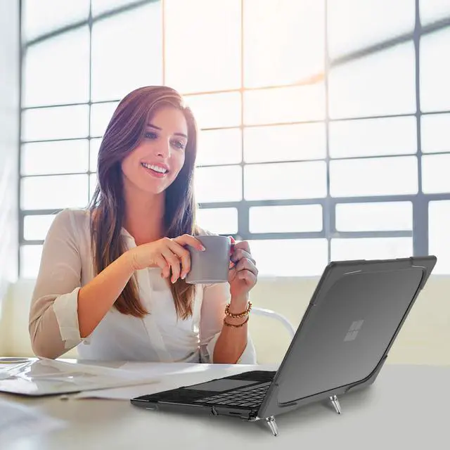 Alt view image 7 of 7 - Hard Shell Case for 13.5 inch Microsoft Surface Laptop 2 / Laptop 3 with Alcantara Keyboard Not Compatible with Laptop 3 with Metal Keyboard / Surface Book