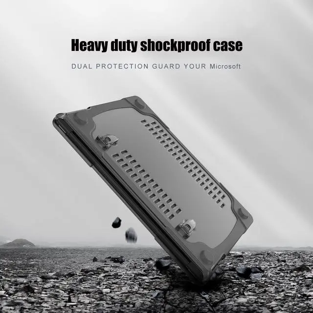 Alt view image 4 of 7 - Hard Shell Case for 13.5 inch Microsoft Surface Laptop 2 / Laptop 3 with Alcantara Keyboard Not Compatible with Laptop 3 with Metal Keyboard / Surface Book
