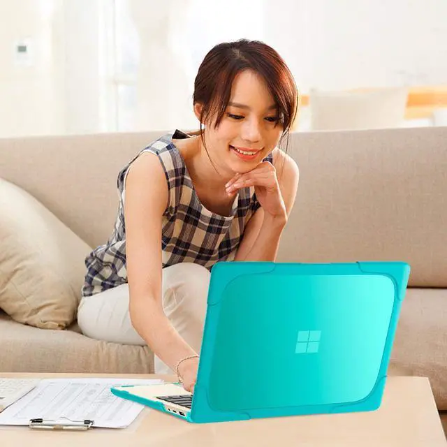 Alt view image 7 of 7 - Case for Microsoft Surface Laptop 3 - 15 inch Model 1873 (Released After Oct. 2019), Hard Shell Cover with Foldable Kickstand