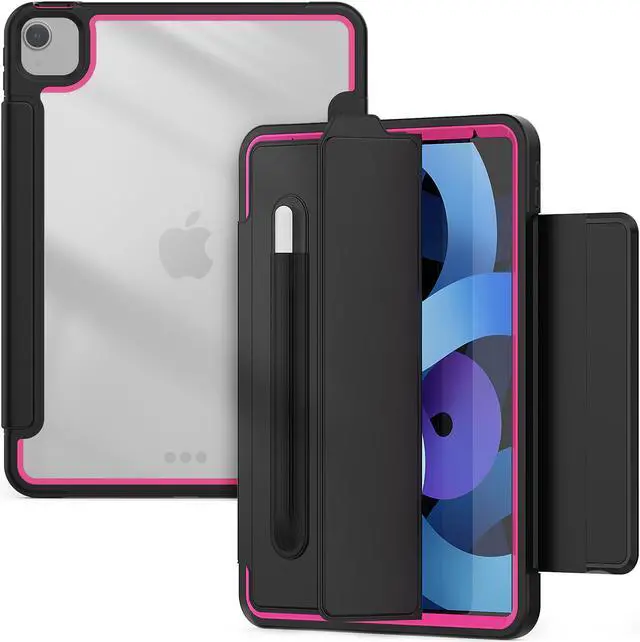 Main image of iPad Air 4 10.9 2020 Case with Pencil Holder Smart Stand Cover with Auto Wake Sleep for iPad Air 4th Generation 10.9 Inch Model A2324 A2072 A2316 A2325