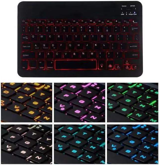 Alt view image 4 of 6 - Keyboard Case for Lenovo Tab M10 HD (2nd Gen) 10.1 inch 2020 TB-X306F / TB-X306X Detachable Wireless Keyboard Stand Cover for Lenovo Tab M10 HD 2nd Generation 10.1" 2020