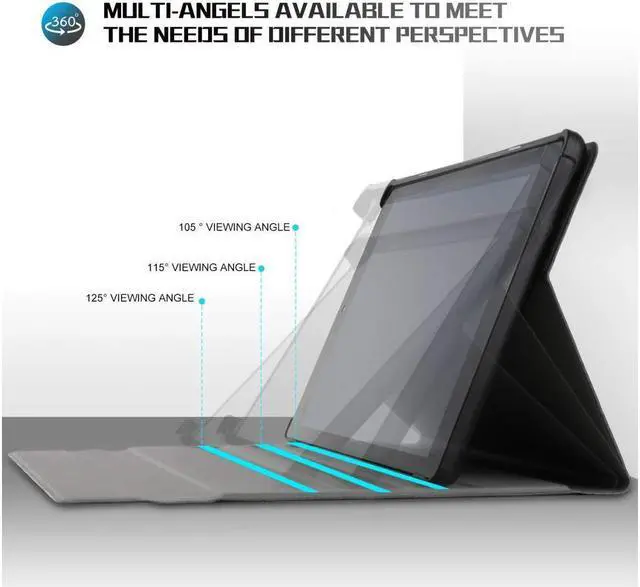 Alt view image 5 of 7 - Keyboard Case for Lenovo Tab M10 HD (2nd Gen) 10.1 inch 2020 TB-X306F / TB-X306X Detachable Wireless 7 Colors Backlit Keyboard Stand Cover for Lenovo Tab M10 HD 2nd Generation 10.1" 2020