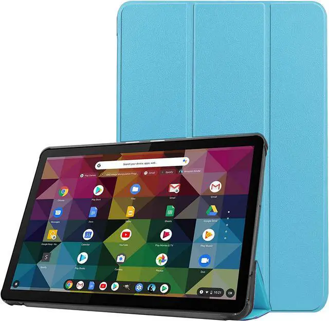 Main image of Compatible with Lenovo IdeaPad Duet Chromebook 10.1" 2020, Shockproof Protective Cover with Auto Wake/Sleep Kickstand for Lenovo IdeaPad Duet Chromebook 10.1 Inch 2020