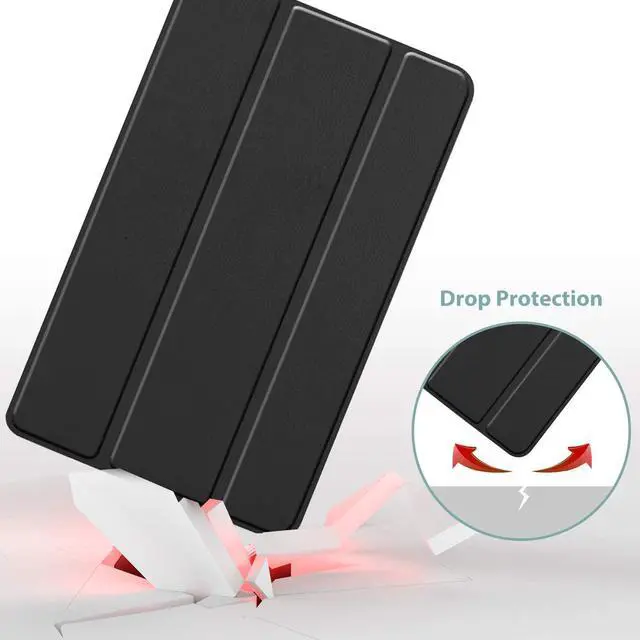 Alt view image 6 of 7 - LG G Pad 5 10.1 FHD Case Slim Light Smart Cover Trifold Stand Hard Shell Folio Case for 10.1 inch LG G Pad 5 2019