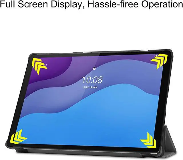 Alt view image 7 of 7 - Case for Lenovo Tab M10 HD (2nd Gen) 10.1 2020 TB-X306F, Smart Case Trifold Stand Slim Fiit Lightweight Shockproof Case Cover for Lenovo Tab M10 HD (2nd Gen) 10.1 2020