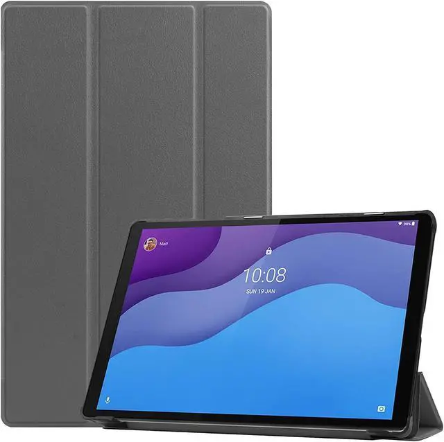 Main image of Case for Lenovo Tab M10 HD (2nd Gen) 10.1 2020 TB-X306F, Smart Case Trifold Stand Slim Fiit Lightweight Shockproof Case Cover for Lenovo Tab M10 HD (2nd Gen) 10.1 2020