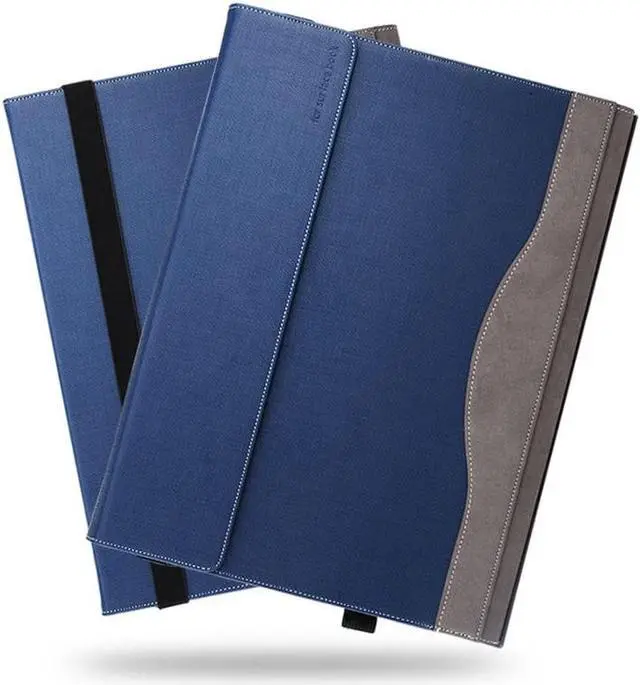 Alt view image 4 of 6 - Case for Microsoft Surface Book 3 / Book 2 15 inch PU Leather Detachable Protective Folio Cover with Pen Holder for 15 Inch Microsoft Surface Book 3 / 2