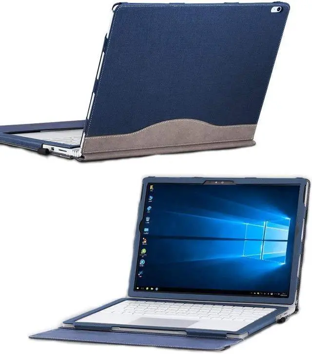 Main image of Case for Microsoft Surface Book 3 / Book 2 15 inch PU Leather Detachable Protective Folio Cover with Pen Holder for 15 Inch Microsoft Surface Book 3 / 2