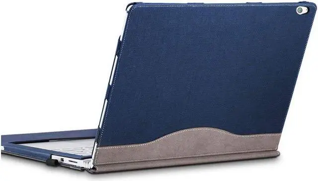 Alt view image 2 of 6 - Case for Microsoft Surface Book 3 / Book 2 15 inch PU Leather Detachable Protective Folio Cover with Pen Holder for 15 Inch Microsoft Surface Book 3 / 2