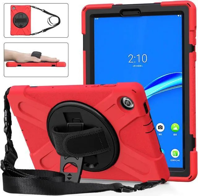 Main image of Lenovo Tab M10 FHD Plus Case 10.3 Inch 2020 2nd Generation, Rugged Heavy Duty Shockproof Rotating Kickstand Protective Cover for Lenovo Tab M10 Plus Model TB-X606F TB-X606X 10.3" FHD Tablet 2020