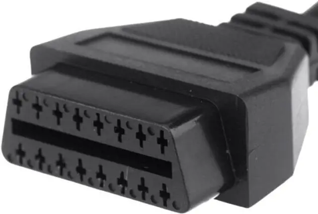 Alt view image 4 of 6 - OBD OBD2 Connector Diagnostic Adapter for Mazda 16 pin to 17 pin Adapter (Mazda-16T17)