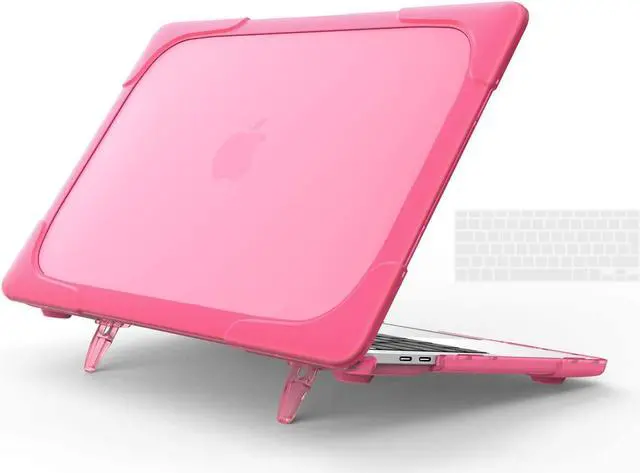 Main image of MacBook Air 13 Inch Case 2020 2019 2018 Release A2337 M1 A2179 A1932 Slim Hard Shell Protective Cover with Kickstand & Keyboard Cover for MacBook Air 13 Retina with Touch ID