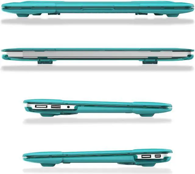 Alt view image 6 of 7 - MacBook Air 11 Inch Case with Kickstand Rubberized Hard Plastic Cover Shock Proof Matt Protective Case with Keyboard Cover for Laptop MacBook Air 11.6 Inch Model: A1370 A1465