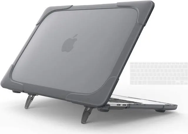 Main image of MacBook Air 13 Inch Case 2020 2019 2018 Release A2337 M1 A2179 A1932 Slim Hard Shell Protective Cover with Kickstand & Keyboard Cover for MacBook Air 13 Retina with Touch ID