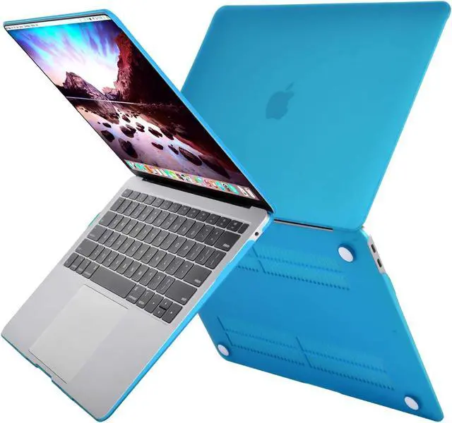 Alt view image 4 of 6 - Compatible with MacBook Air 13 inch Case 2020 2019 2018 Release A2337 M1 A2179 A1932 Retina Display with Touch ID, Protective Plastic Hard Shell Case & Keyboard Cover Skin