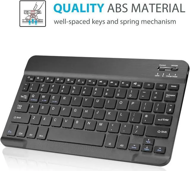Alt view image 7 of 7 - Keyboard Case for Lenovo Tab P11 Pro 11.5 inch 2020 Model: TB-J706F / TB-J706L, Folio Keyboard Case Cover with Magnetically Detachable Wireless Keyboard