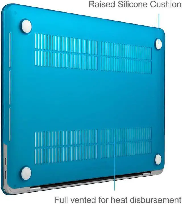 Alt view image 7 of 7 - MacBook Pro 15 Case 2019 2018 2017 2016 Release A1990 A1707, Hard Case Shell Cover and Keyboard Cover for MacBook Pro 15" (2019/2018/2017/2016) with Touch Bar & Touch ID
