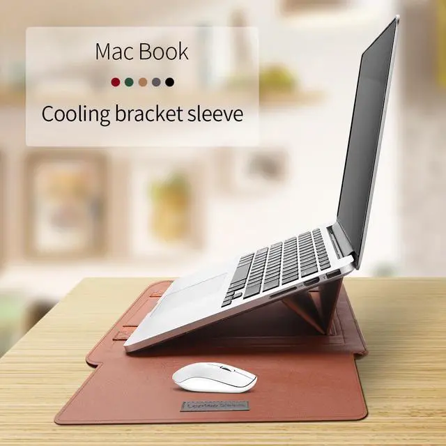 Alt view image 2 of 2 - Laptop Sleeve Case Bag for 13-13.3 Inch MacBook Air MacBook Pro 13.5 Inch Surface Laptop Surface Book Dell Inspiron 13 14 HP Envy13 HP Stream 14 with Mouse & Data Cable Bag