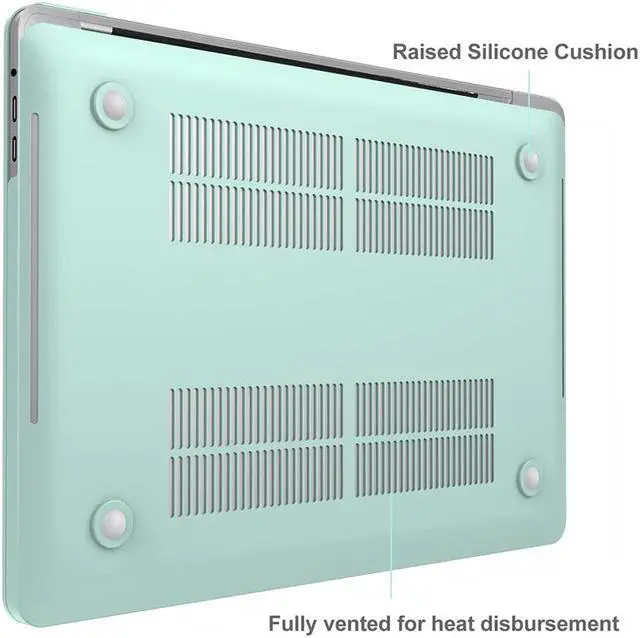 Alt view image 4 of 7 - MacBook Pro 13 Case 2019 2018 2017 2016 Release A2159 A1989 A1706 A1708, Hard Case Shell Cover and Keyboard Skin Cover for MacBook Pro 13 Inch with/Without Touch Bar