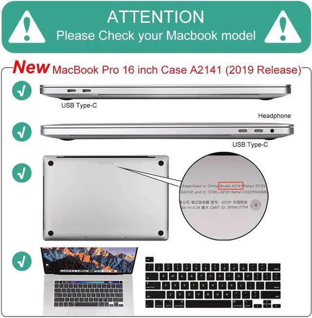 Alt view image 6 of 7 - Charger Protectiver Case for MacBook Pro 16 inch A2141 96W, Thin Soft Silicone Charger Protector Case Guard for MacBook Pro 16 2020 2019 with Touch bar & Touch ID