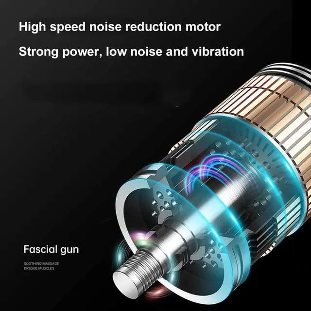 Alt view image 5 of 7 - Percussion Massage Gun, Deep Tissue Muscle Massage Gun for Athletes, Deep Relaxation, Sore Muscle Pain Relief & Recovery, Handheld Electric Mini Massager for Whole Body