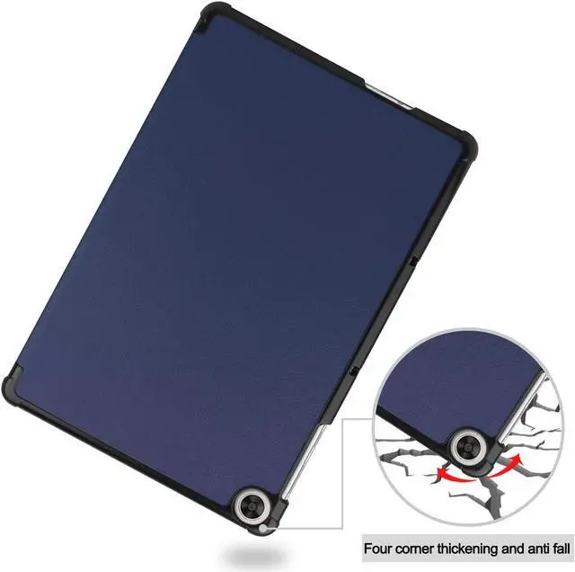 Alt view image 5 of 7 - Case For Huawei MatePad T10s 10.1" 2020 AGS3-L09 / AGS3-W09 Shockproof Protective Cover with Trifold Kickstand for Huawei MatePad T10s 10.1 Inch 2020