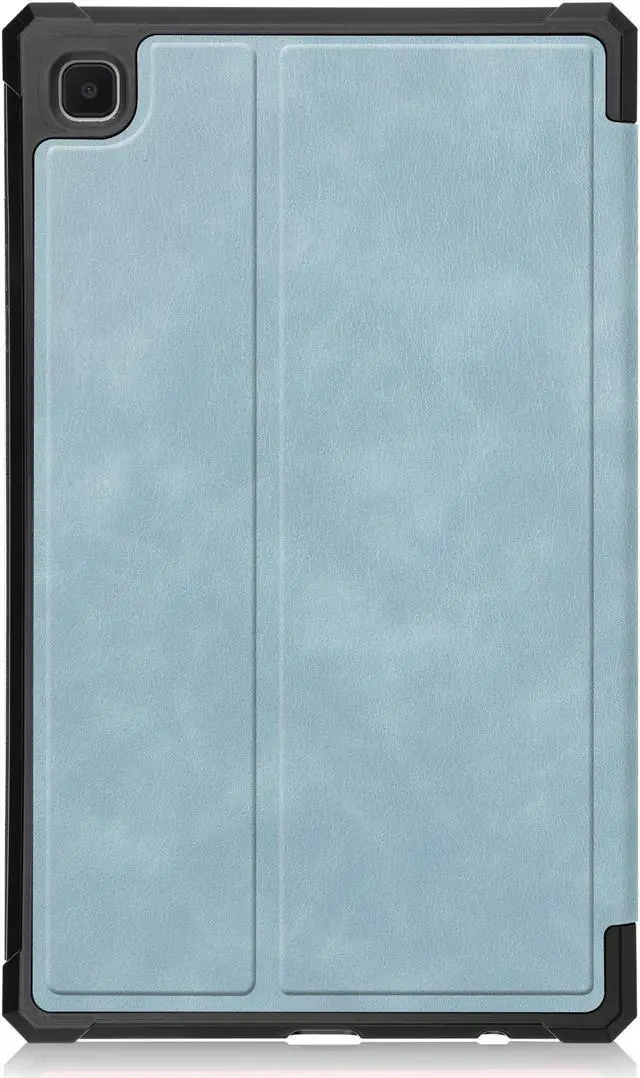 Alt view image 5 of 7 - PU Leather Case for Samsung Galaxy Tab A7 Lite 2021 8.7 inch 2021 Model SM-T225 SM-T220 Slim Folding Stand Cover, Multi-Viewing Angles, Soft TPU Back Cover