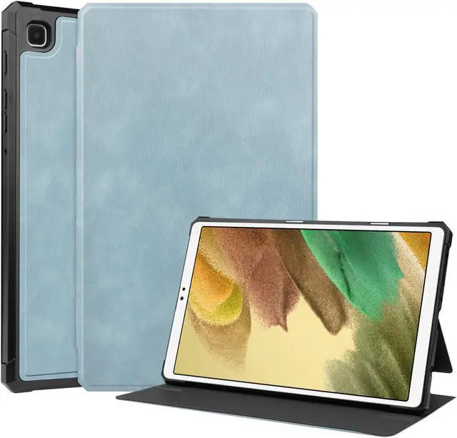 Main image of PU Leather Case for Samsung Galaxy Tab A7 Lite 2021 8.7 inch 2021 Model SM-T225 SM-T220 Slim Folding Stand Cover, Multi-Viewing Angles, Soft TPU Back Cover